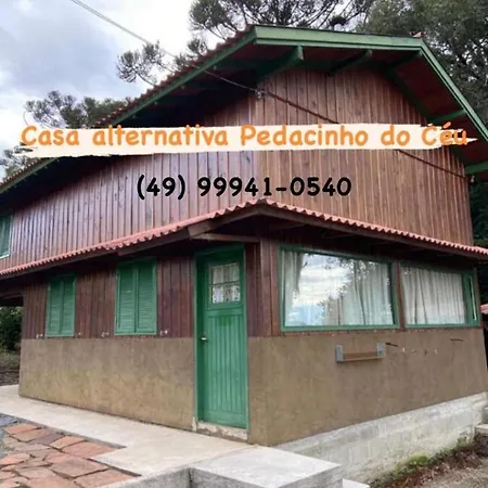 Casa Alternativa Pedacinho Do Ceu Villa Urubici Exterior photo